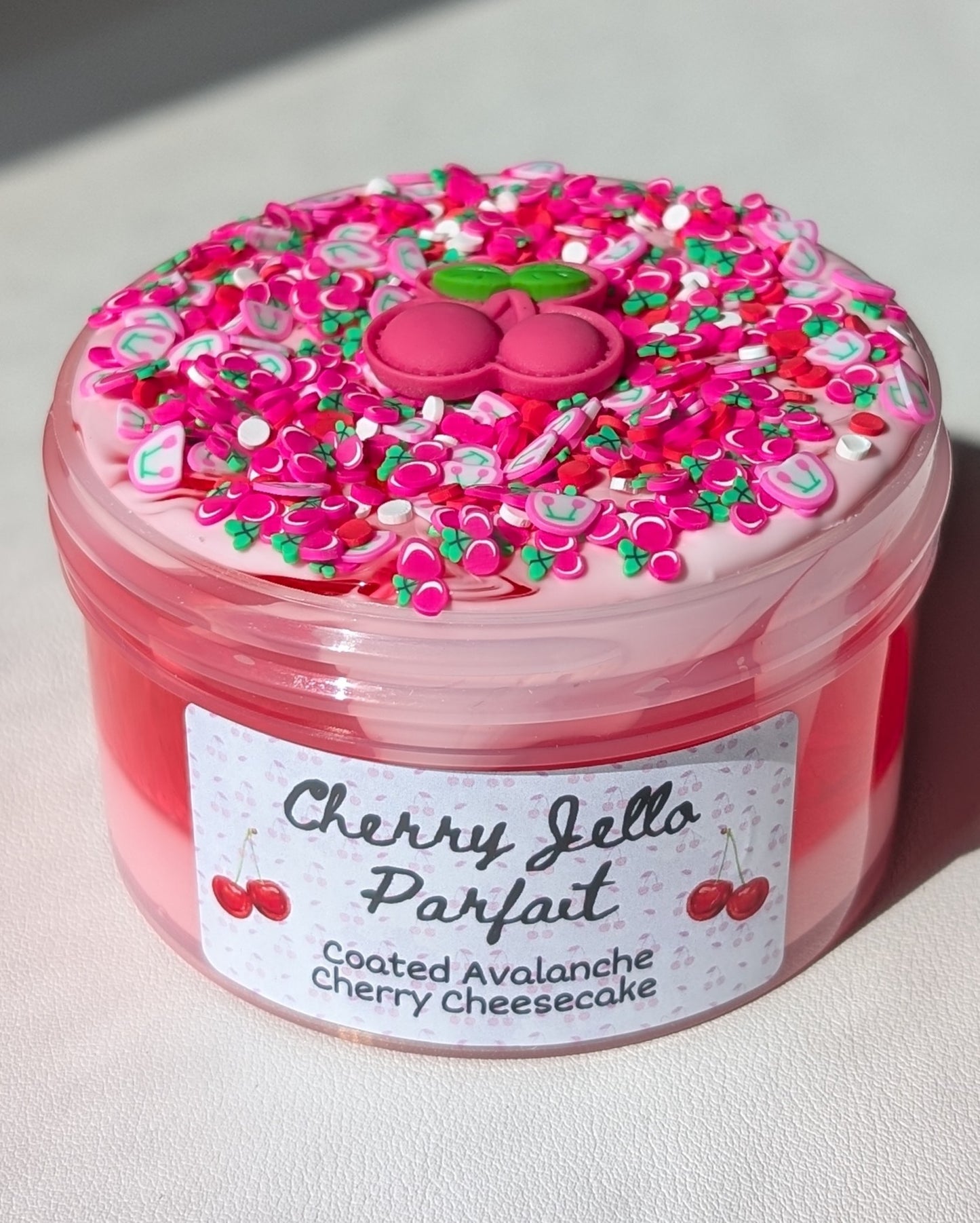 Cherry Jello Parfait