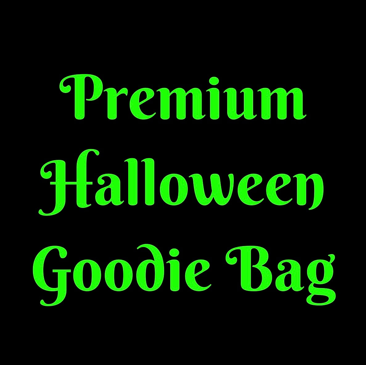 Premium Halloween Goodie Bag PrismaticSlimes