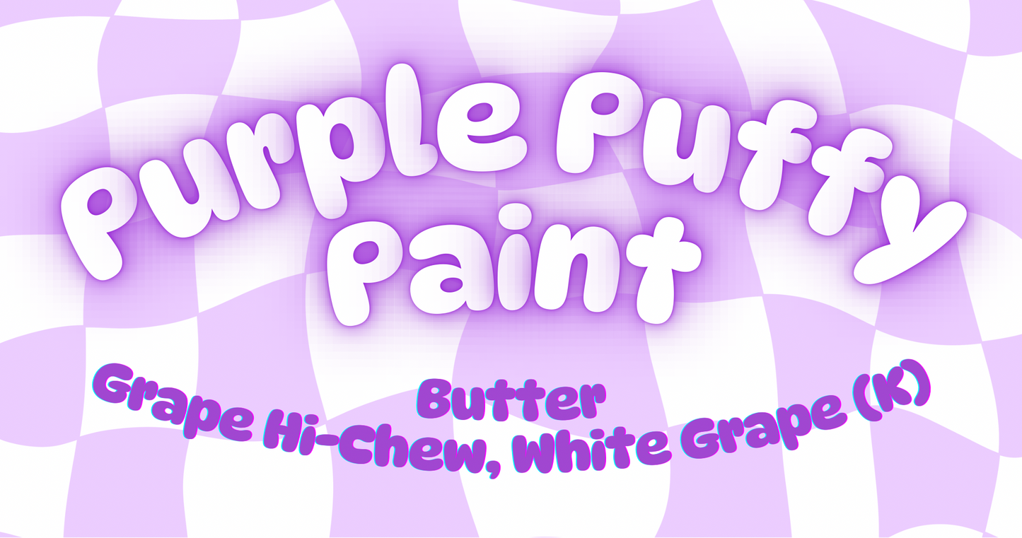 Purple Puffy Paint