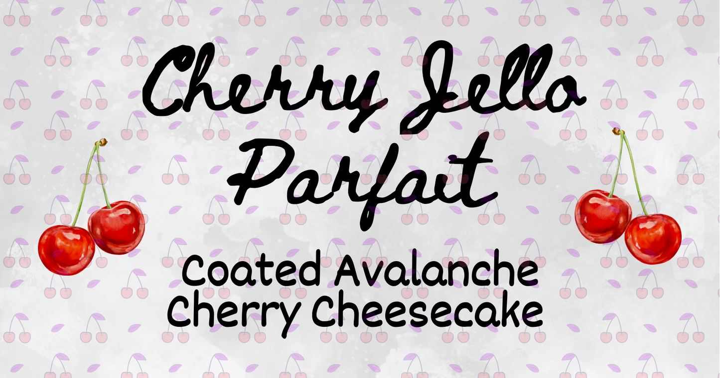 Cherry Jello Parfait