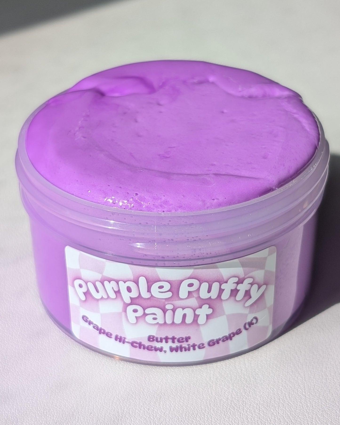 Purple Puffy Paint