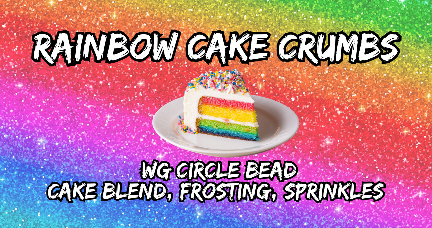 Rainbow Cake Crumbs